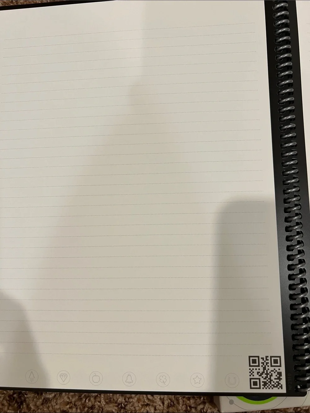 Rocketbook Fusion Reusable Smart Notebook - Black